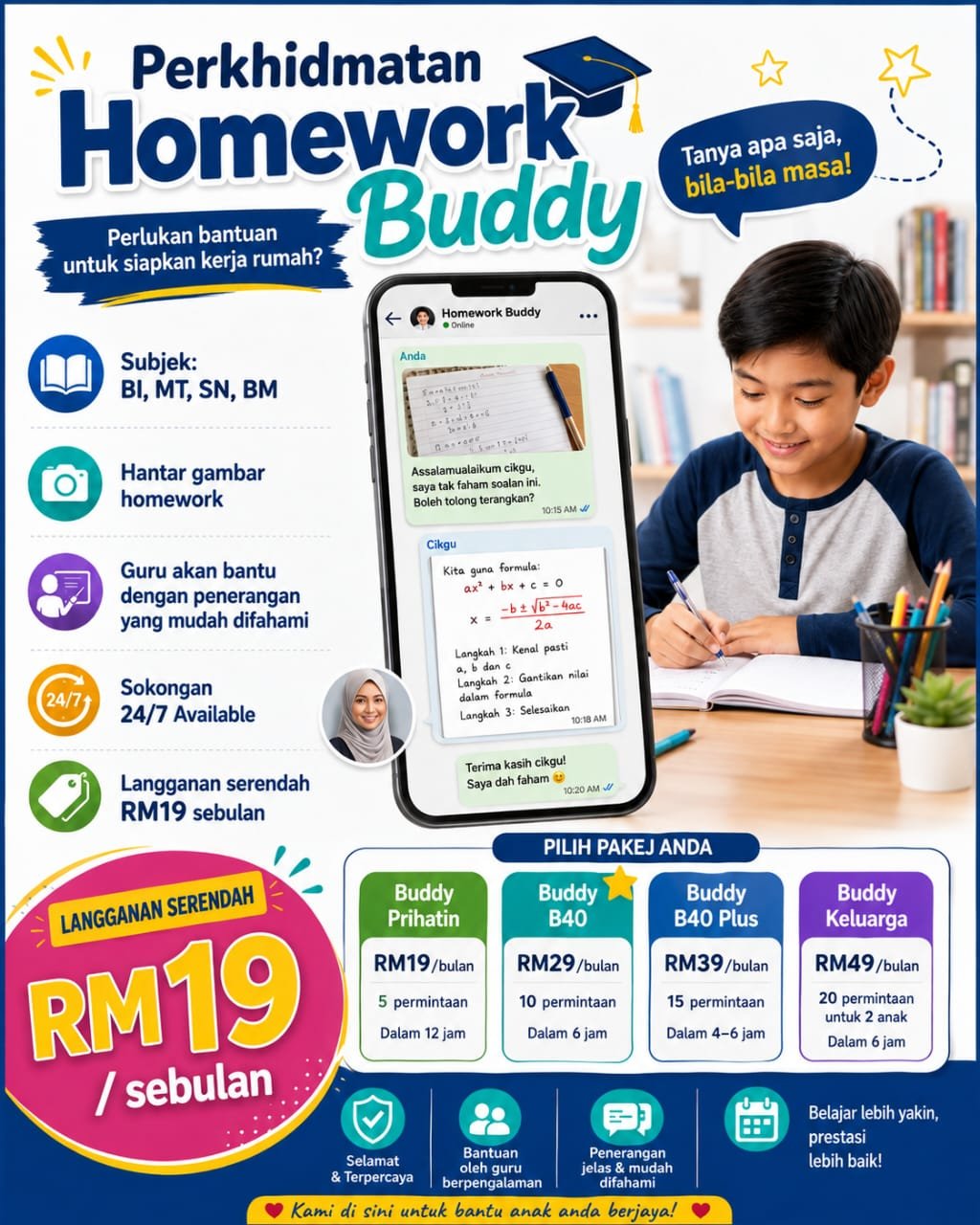 Perkhidmatan Homework Buddy